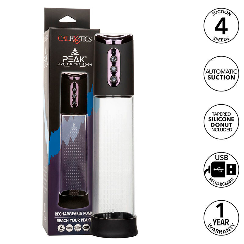 Calexotics Peak Suction Pump 4 Speeds Black