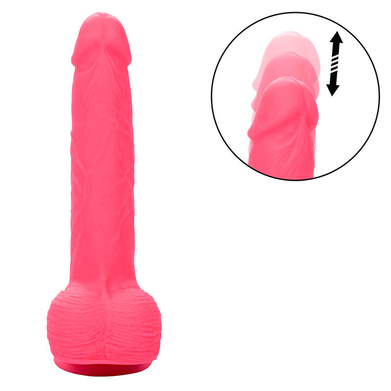 Calexotics Studs Realistic Vibrator 10 Vibrations Pink