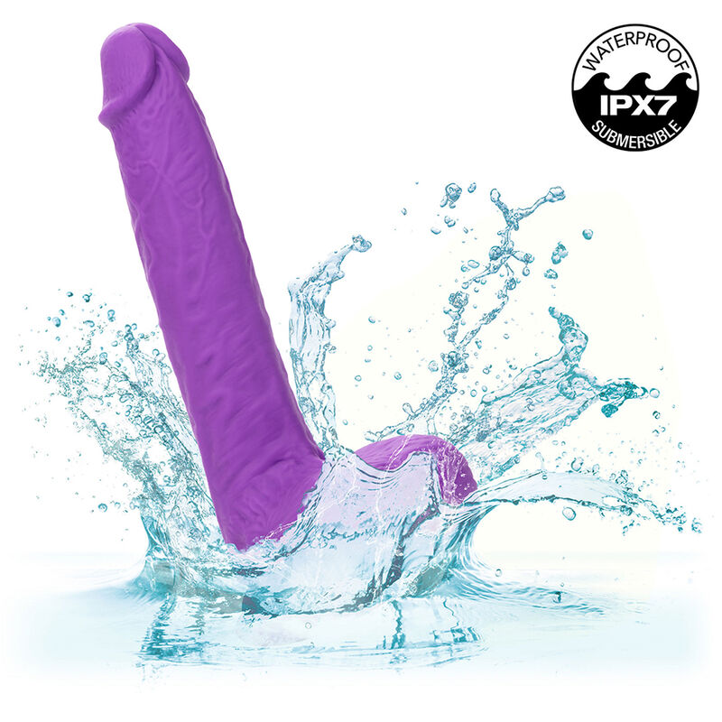 Calexotics Studs Rechargeable And Rotating Vibrator 10 Vibrations Purple
