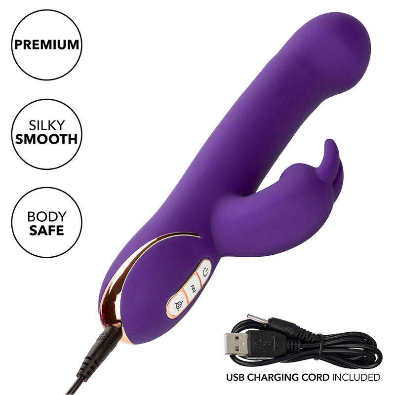 Calexotics Jack Rabbit Vibrator & Stimulator 7 Vibrations And Suctions Mode Blue