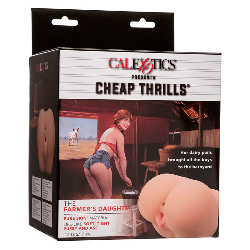 Calexotics The Farmers Daughter Double Realistic Masturbator Flesh