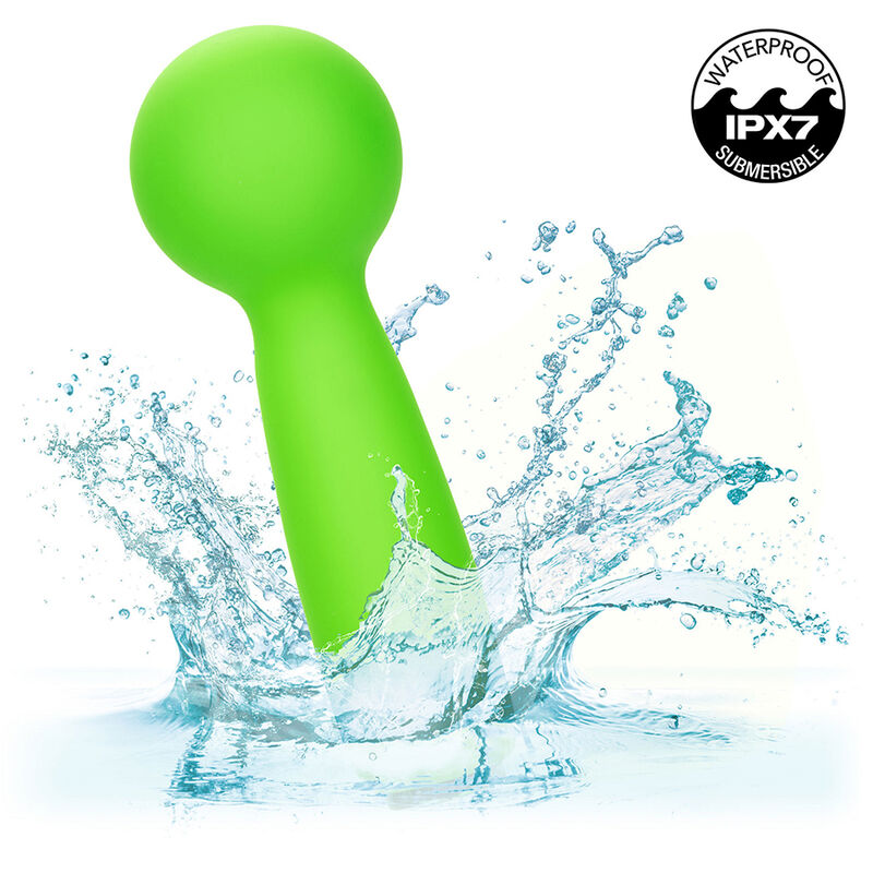 Calexotics Neon Vibes The Bubbly Vibe Mini Massager 10 Vibrations Green