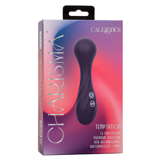 Calexotics Charisma Temptation Massager 12 Functions Purple