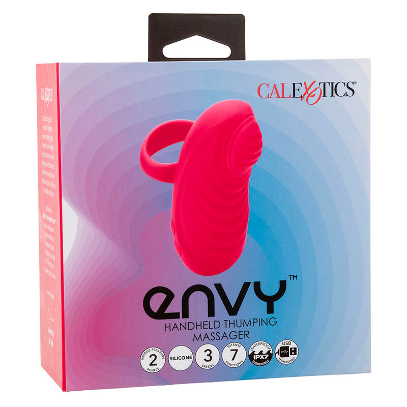 Calexotics Envy Handheld Rolling Ball Massager 7 Vibrations Pink