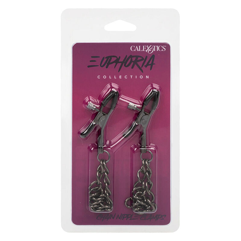Calexotics Euphoria Chain Nipple Clamps 14.5 Cm