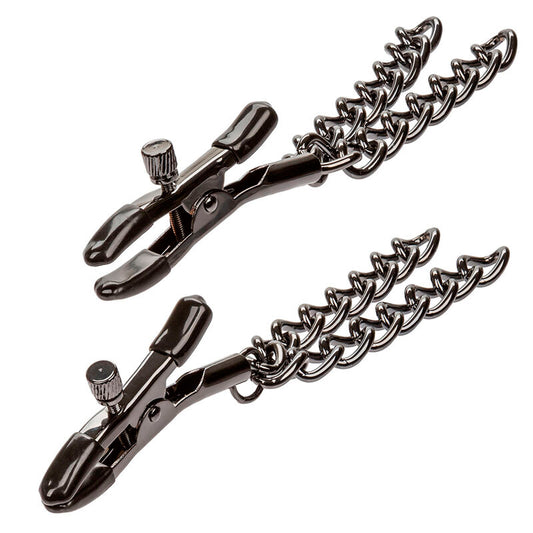 Calexotics Euphoria Chain Nipple Clamps 14.5 Cm