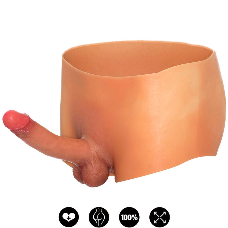 Hidden Desire Alter Ego Boxershot With Penis 18 Cm Size L