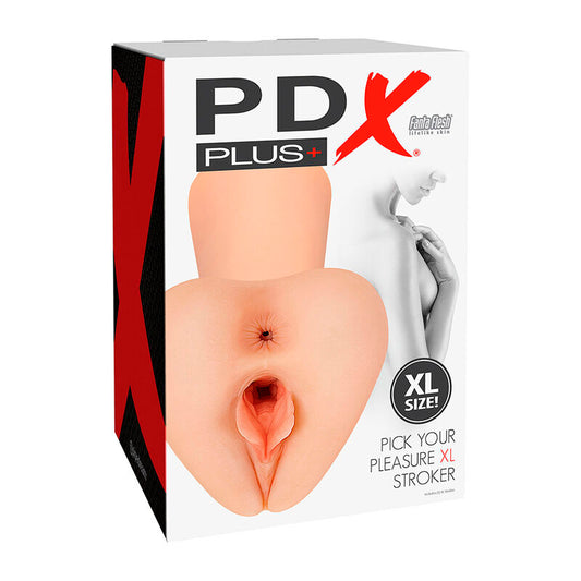 Pdx Plus+ Pdx Plus - Pick Your Pleasure Xl Realistic Stroker Flesh
