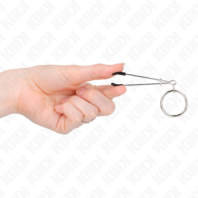 Kink Nipple Grip Kink - Thin Nipple Clamps With O-Ring 7 Cm
