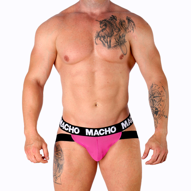 Macho Underwear Macho - Mx28Fa Jock Verde Fluor S