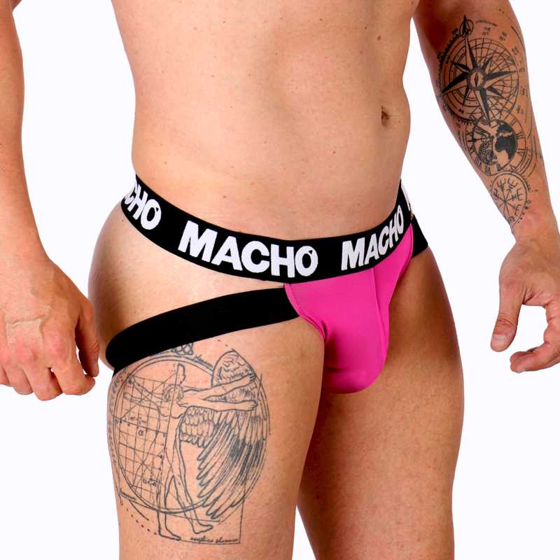 Macho Underwear Macho - Mx28Fa Jock Verde Fluor S