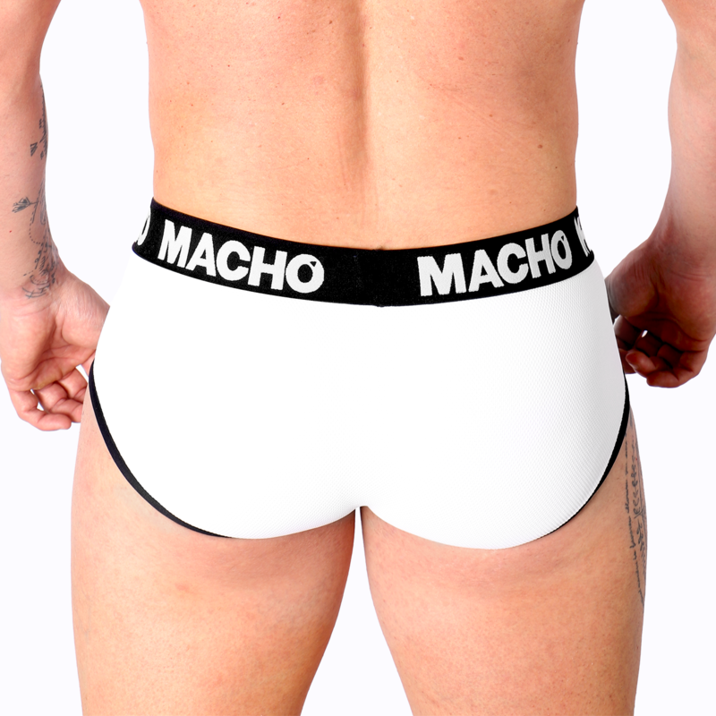 Macho Underwear Macho - Ms30Bl Slip Blanco S