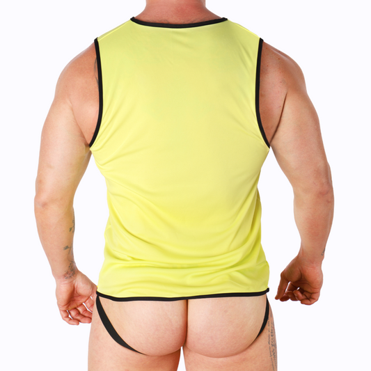 Macho Underwear Macho - Yellow T-Shirt S/M