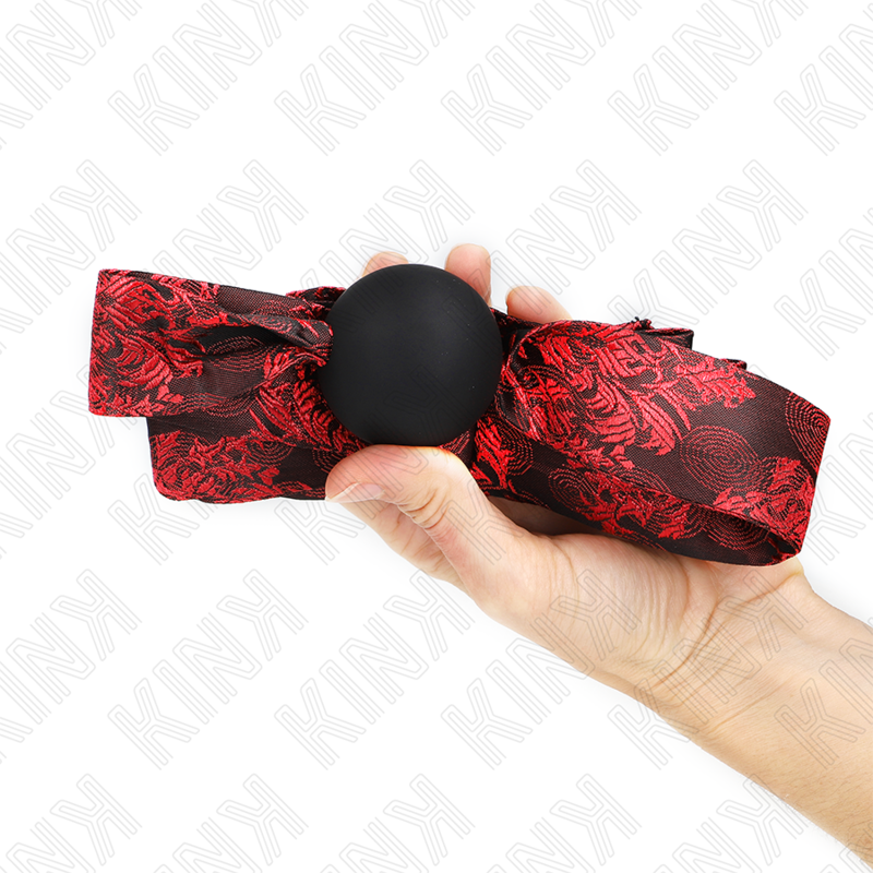 Kink Collar & Gag Kink - Scandal Silicone Ball 4.5 Cm Gag Model 2 146 X 4 Cm
