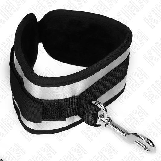 Kink Wrist Restraint Kink - Neoprene Wrist Cuffs Grey 23 X 5 Cm