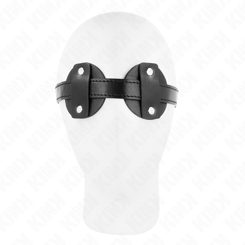 Kink Masked Allure Kink - Round Blindfold Cover 5.9 Cm Adjustable 40.5-67 Cm