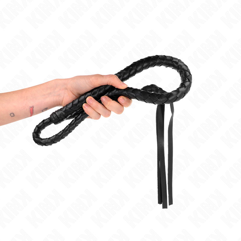 Kink Impact & Touch Kink - Long Whip With Beads 110 Cm