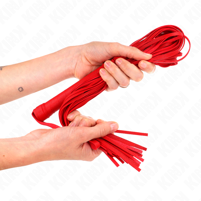 Kink Impact & Touch Kink - Red Soft Pvc Whip 70 Cm