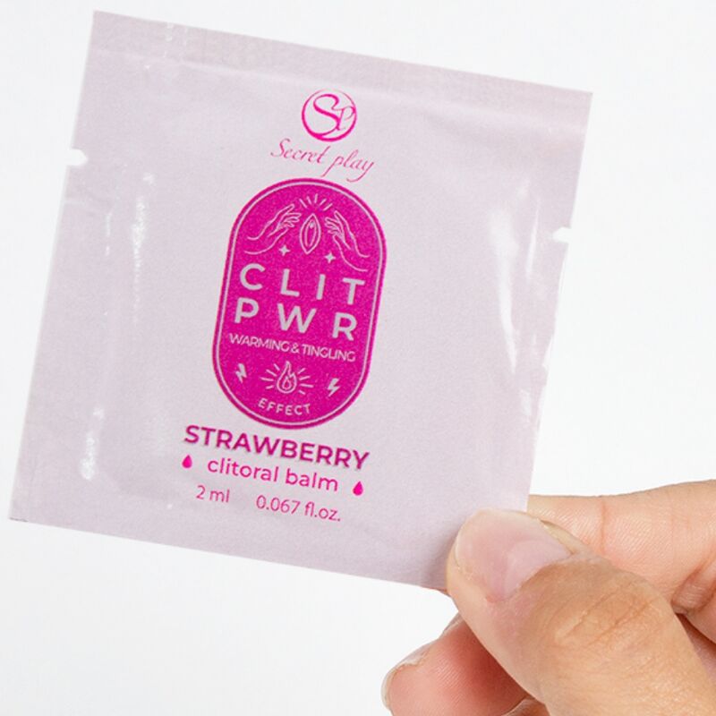 Secretplay Cosmetic Secretplay - Single Dose Strawberry Lubricant 2 Ml