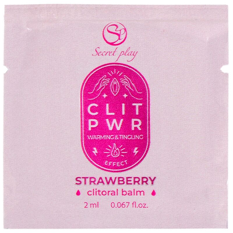 Secretplay Cosmetic Secretplay - Single Dose Strawberry Lubricant 2 Ml