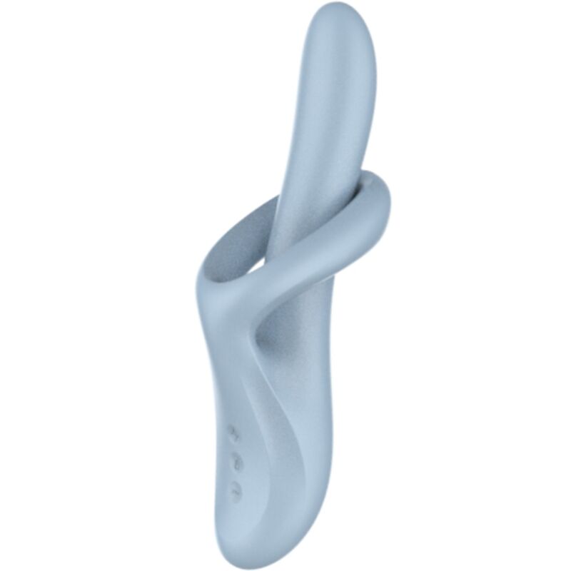 Satisfyer Vibrator Satisfyer - Heat Flex 4 Heat Effect Vibrator 12 Vibrations Blue