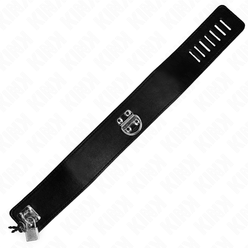 Kink Collar & Gag Kink - Necklace With Belt 116 Cm Model 2 Adjustable 36-43 Cm X 5 Cm