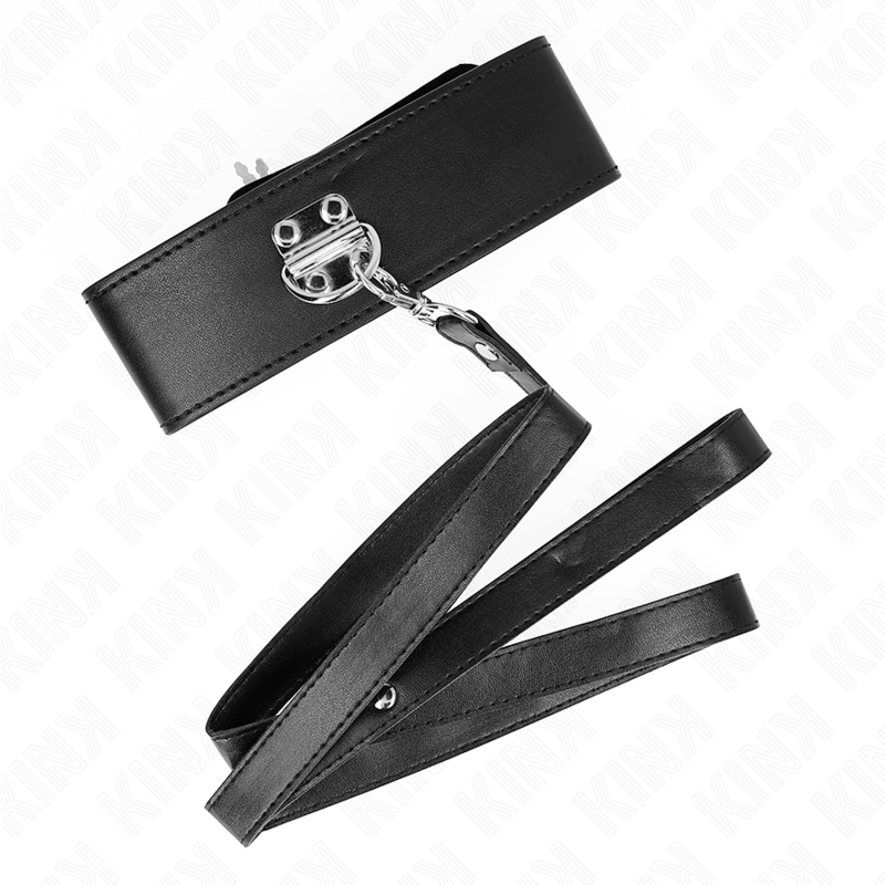 Kink Collar & Gag Kink - Necklace With Belt 116 Cm Model 2 Adjustable 36-43 Cm X 5 Cm