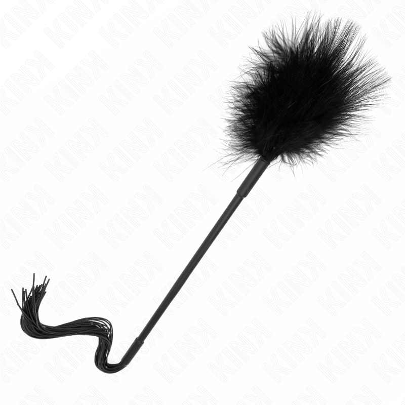 Kink Impact & Touch Kink - Silicone Whip With Feathers For Tickle 47 Cm