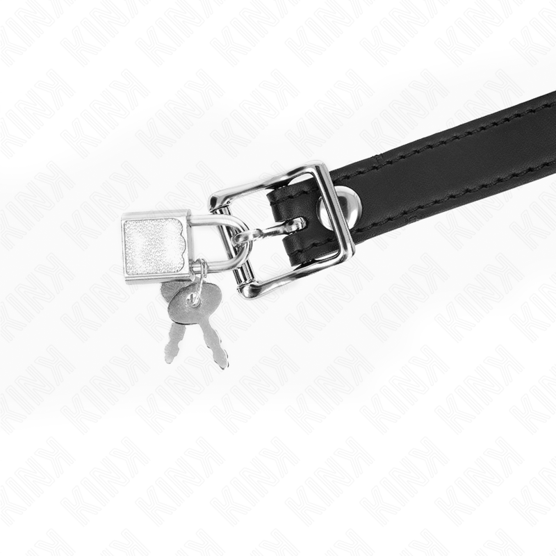 Kink Collar & Gag Kink - Silicone Ball 4 Cm Gag With Lock 60 X 2 Cm
