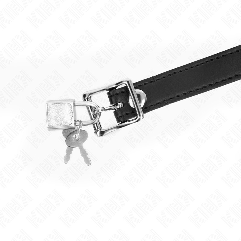 Kink Collar & Gag Kink - Model 1 Silicone Ball 4 Cm Gag With Lock 60 X 2 Cm
