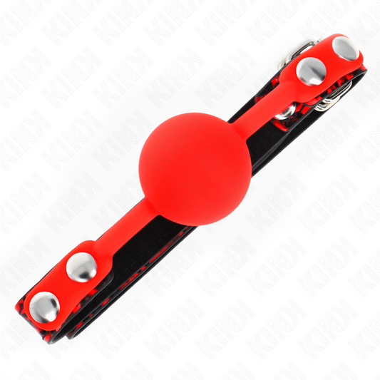Kink Collar & Gag Kink - Silicone Ball 4 Cm Gag Model 2 60 X 2 Cm