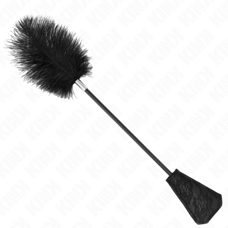 Kink Impact & Touch Kink - Ostrich Feathers For Tickle With Lace Pallet 56 Cm