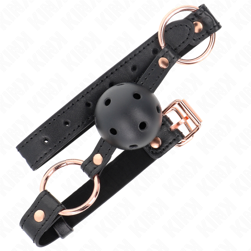 Kink Collar & Gag Kink - Premium Tpe Ball 4 Cm Gag 60 X 2 Cm