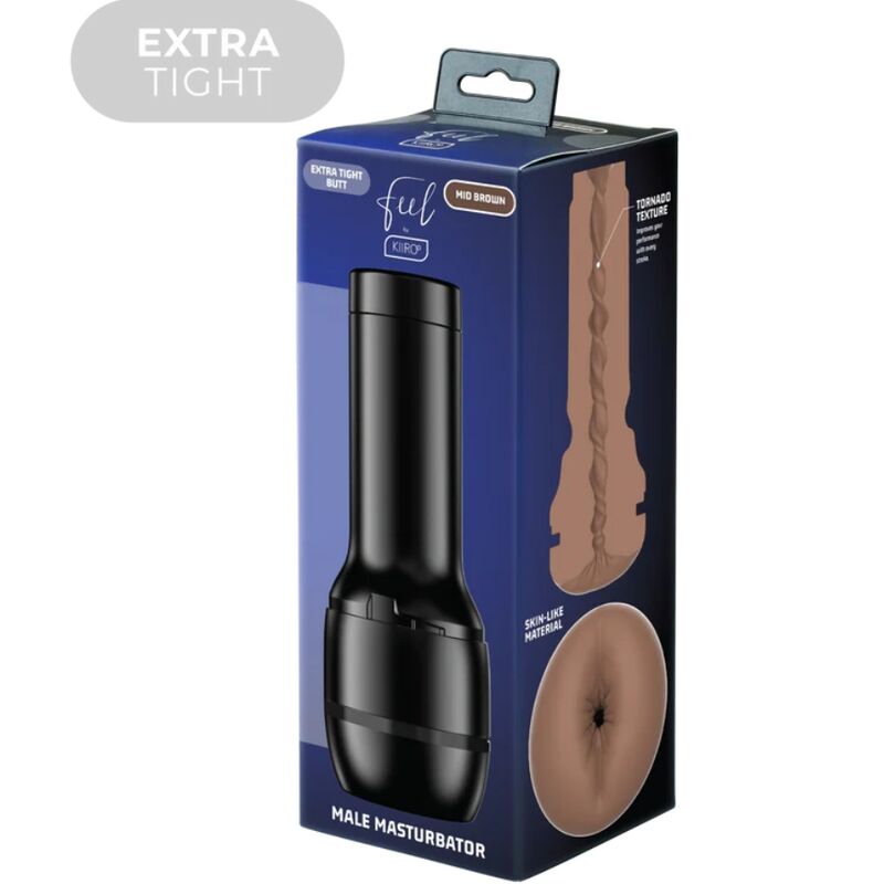 Kiiroo Feel Stroker Extra Tight Butt Mid Brown