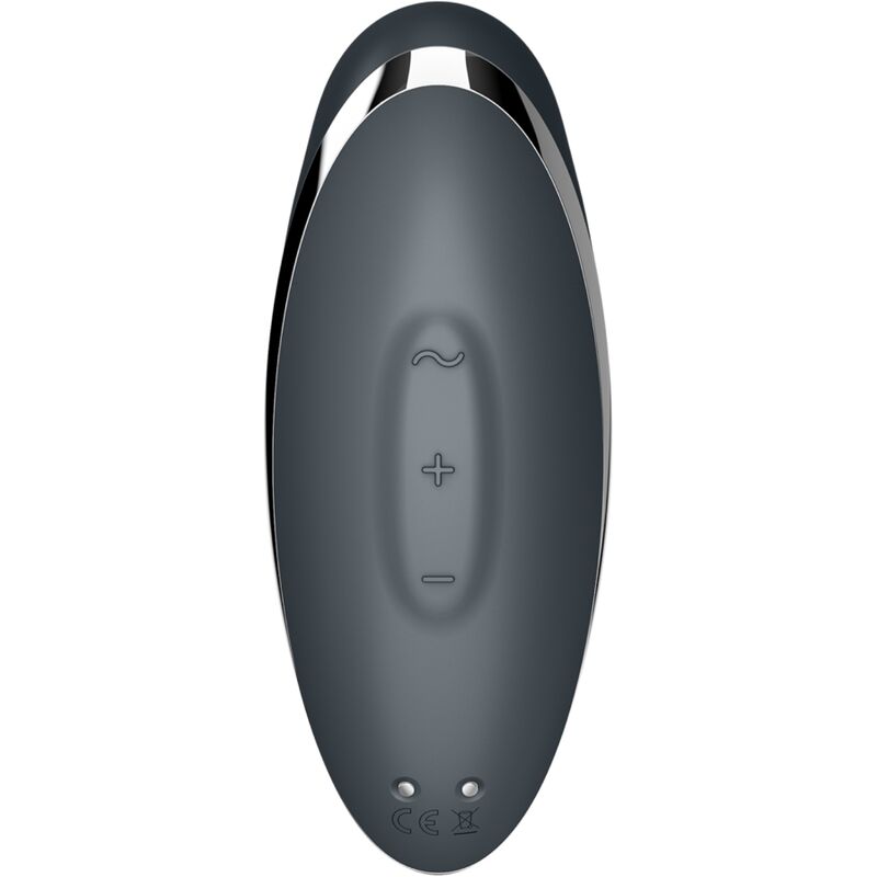 Satisfyer Tap & Climax 2 Klitorisvibrator Grey