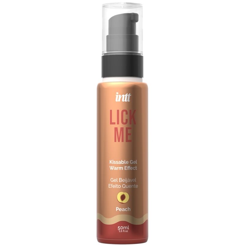 Intt Lubricants Intt - Lick Me Peach Edible Gel Heat Effect