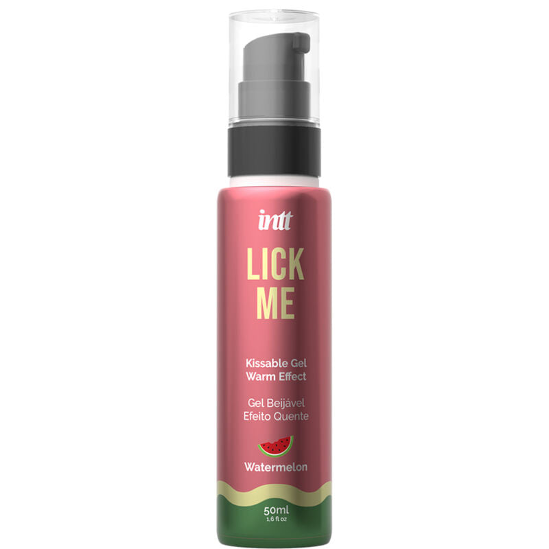 Intt Lubricants Intt - Lick Me Watermelon Edible Gel Heat Effect
