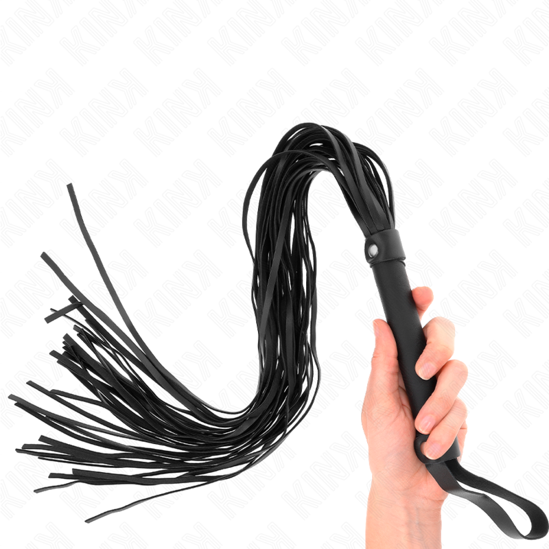 Kink Impact & Touch Kink - Imitation Sheep Skin Whip 60 Cm