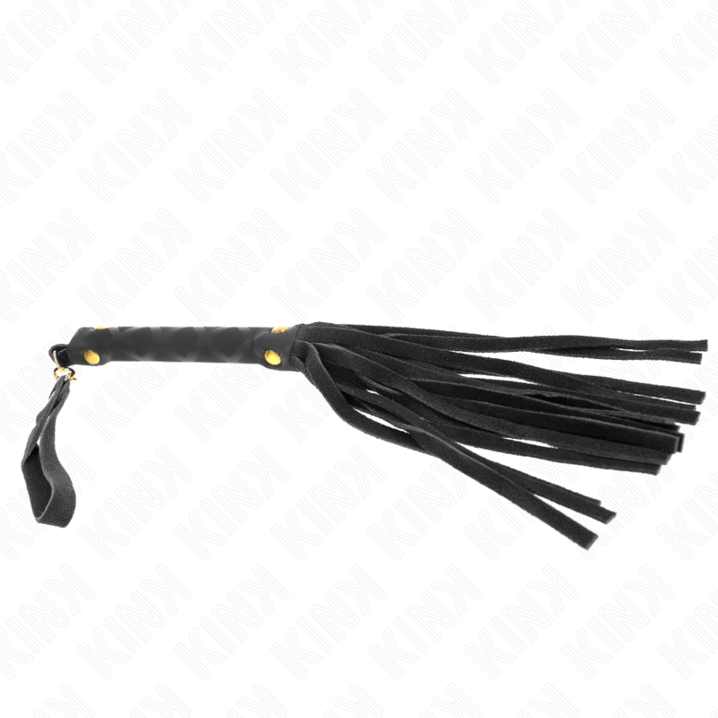 Kink Impact & Touch Kink - Black Suede Mini Whip 30 Cm