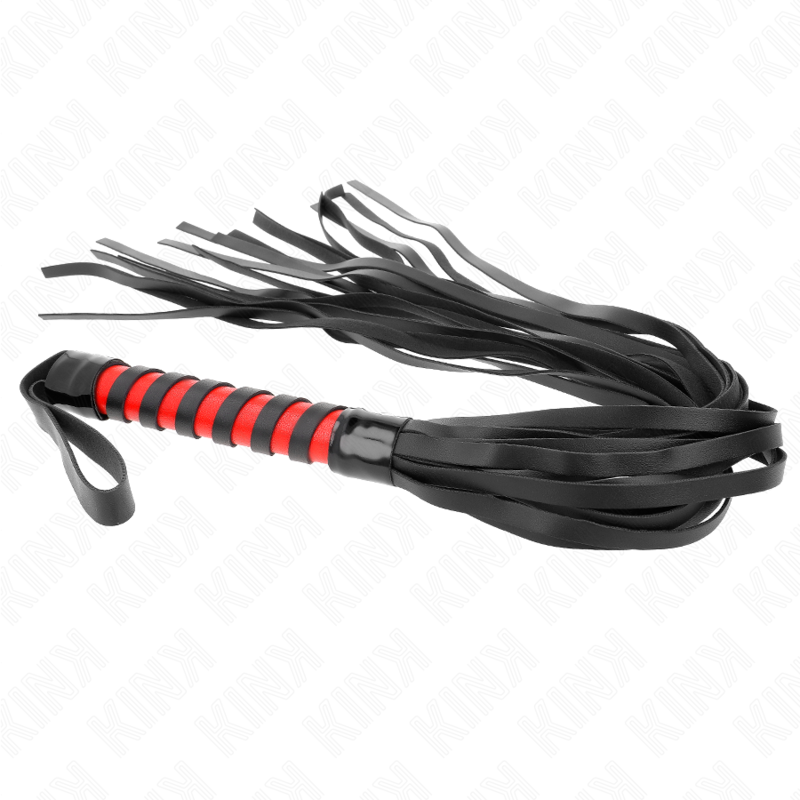 Kink Impact & Touch Kink - Long Striped Whip 70 Cm