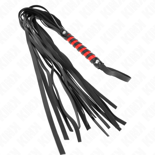 Kink Impact & Touch Kink - Long Striped Whip 70 Cm