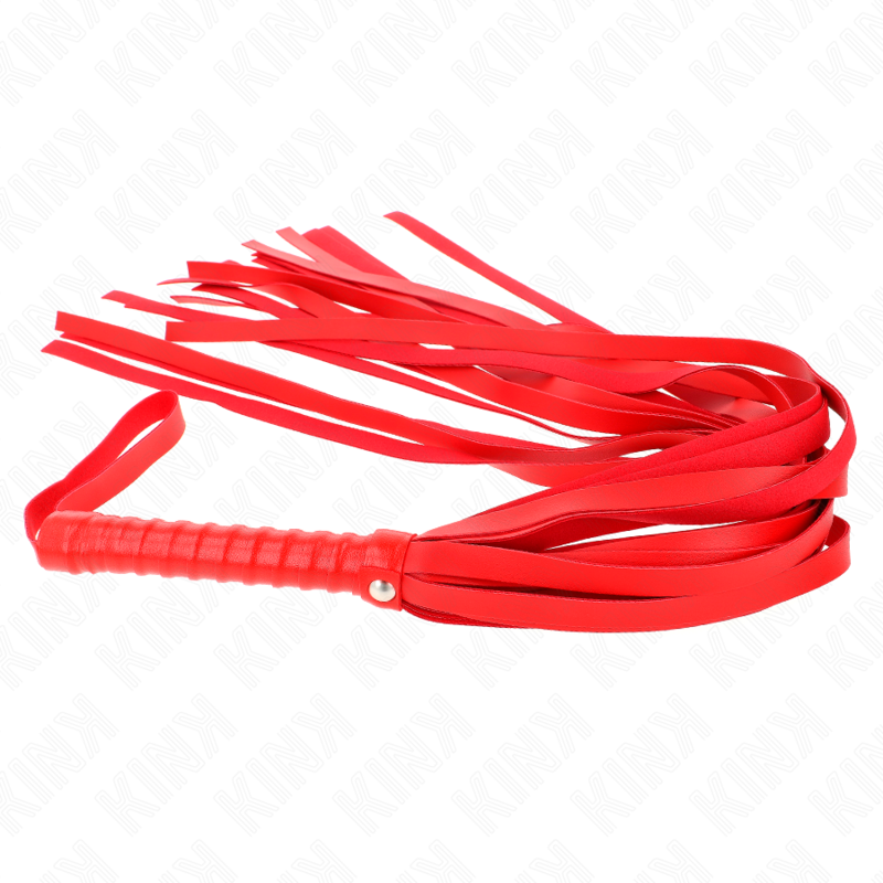 Kink Impact & Touch Kink - Red Short Handle Long Tail Whip 70 Cm