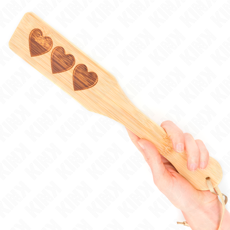 Kink Impact & Touch Kink - Bamboo Pallet Heart Design 32 X 5.5 Cm