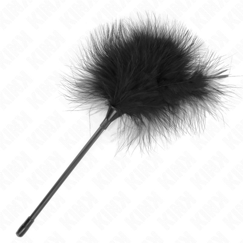 Kink Impact & Touch Kink - Black Tickle Feathers Used For The Bondage Kit 27 Cm