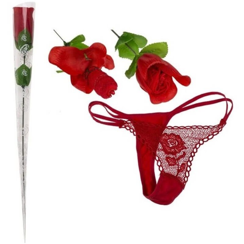 Diablo Picante Rose Convertible Into Thong