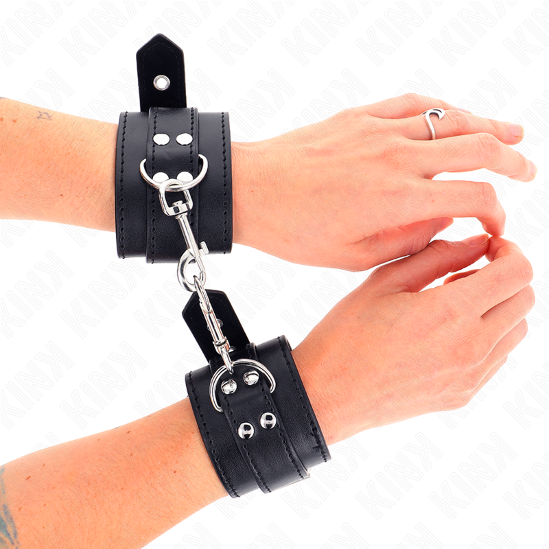 Kink Wrist Restraint Kink - Wrist Restraints With Studs 35 X 6 Cm