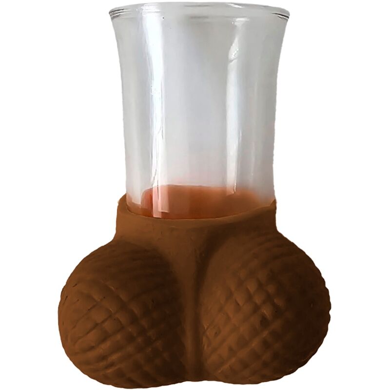 Diablo Picante Crystal Shot Glass With Mulato Eggs