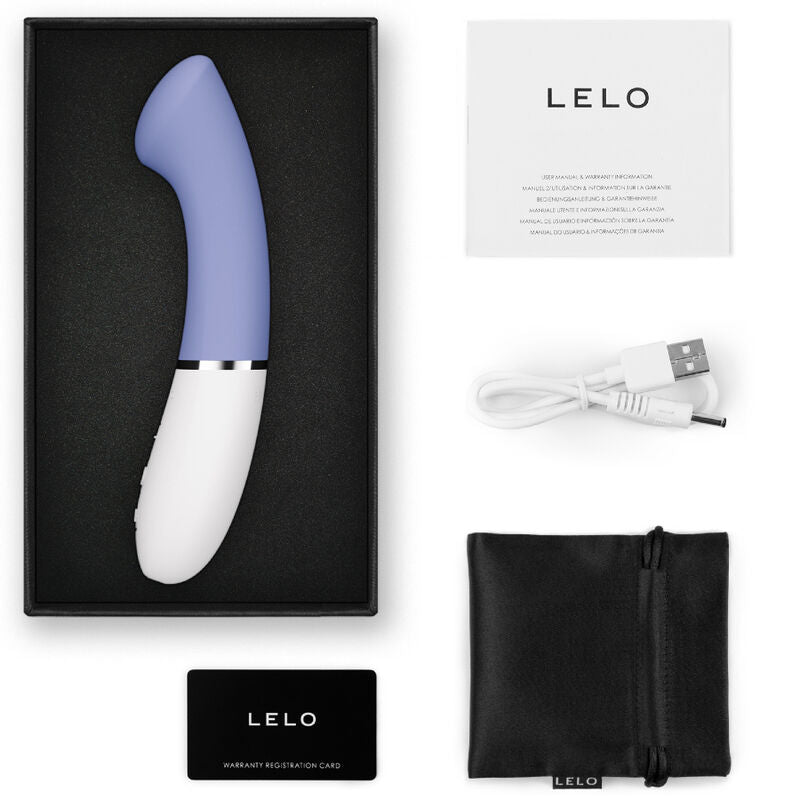 Lelo Gigi™ 3 G-Spot Vibrator Blue