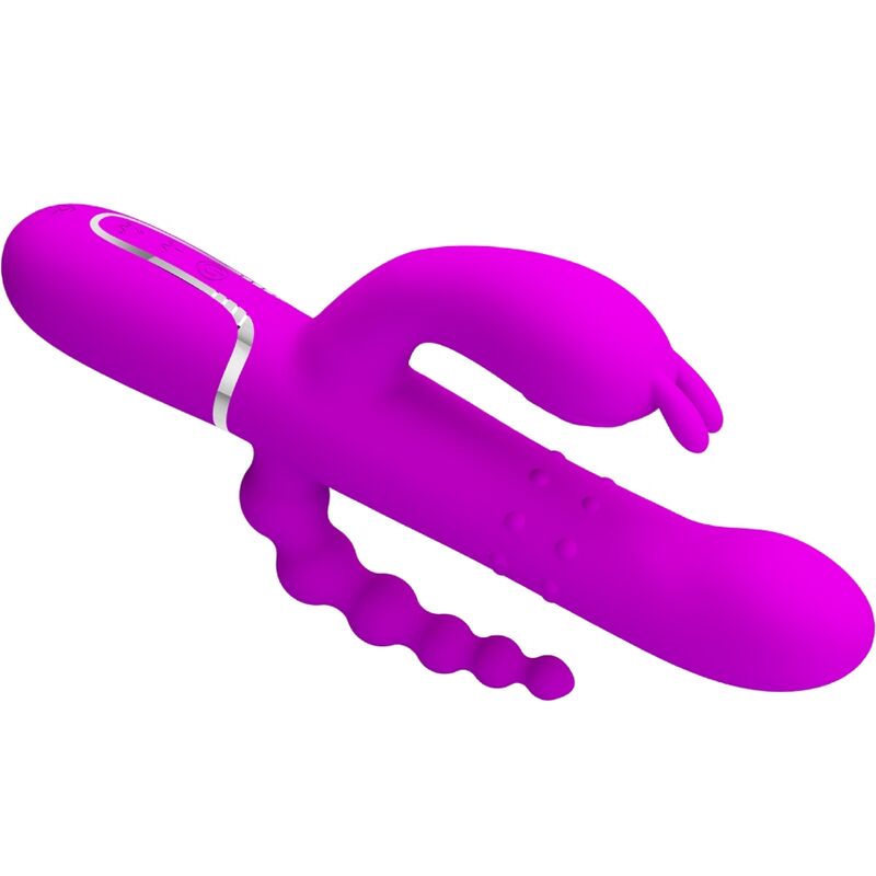 Pretty Love Flirtation Pretty Love - Cammy Triple Vibrator Multifunction 4 In 1 Pink