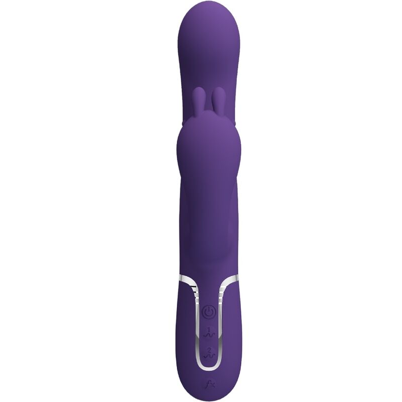 Pretty Love Flirtation Pretty Love - Cammy Triple Vibrator Multifunction 4 In 1 Purple